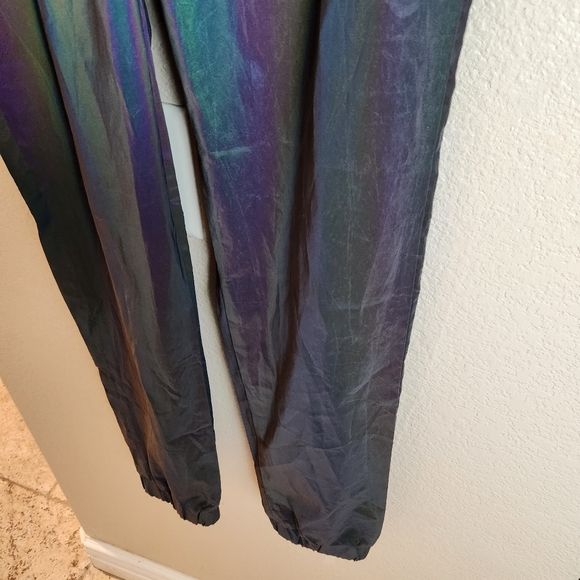 Sixth June Paris Streetwear Reflective Iridescent Jogger Pants Urban HipHop - Picture 9 of 13